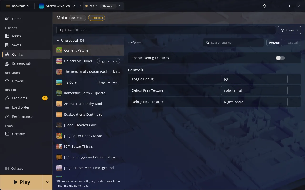 A lighter interface