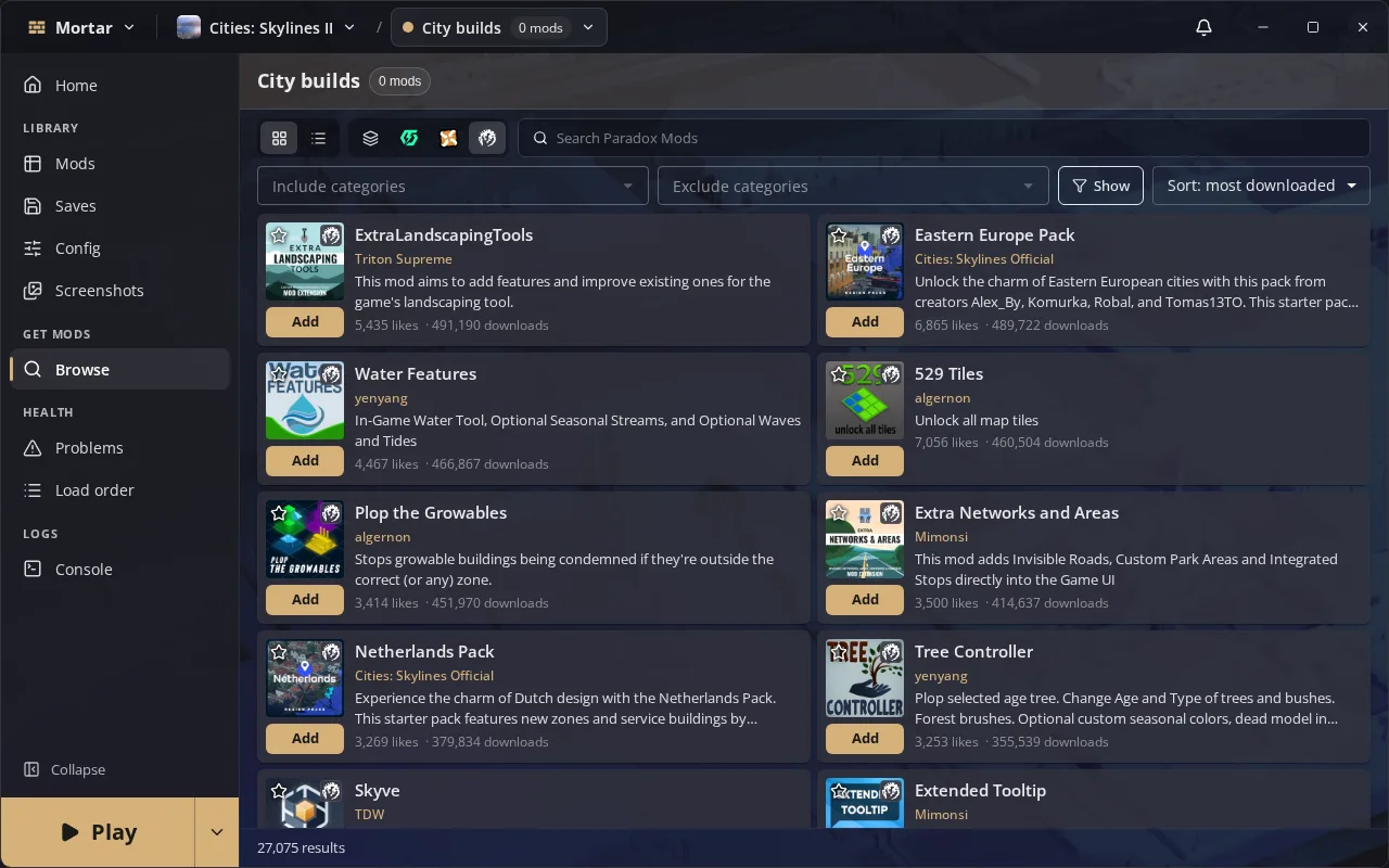 Paradox Mods for Cities: Skylines II
